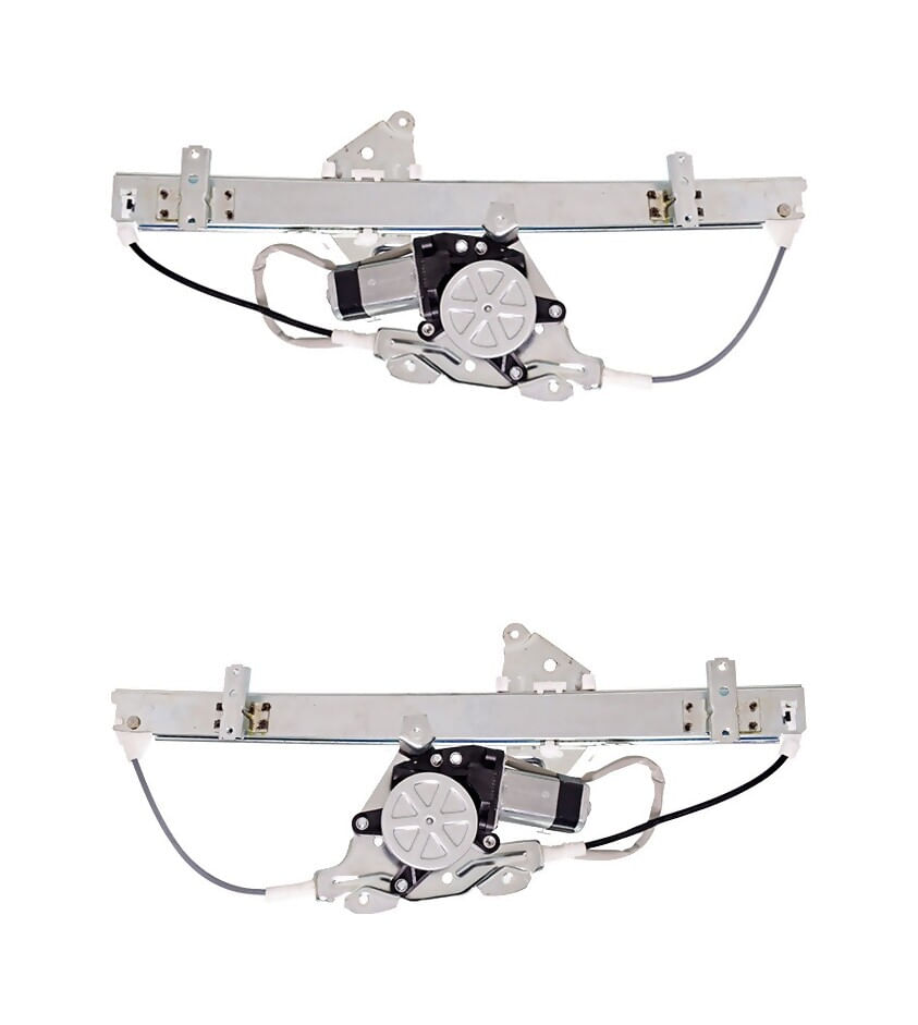 Par De Elevadores De Cristal Delanteros Con Motor