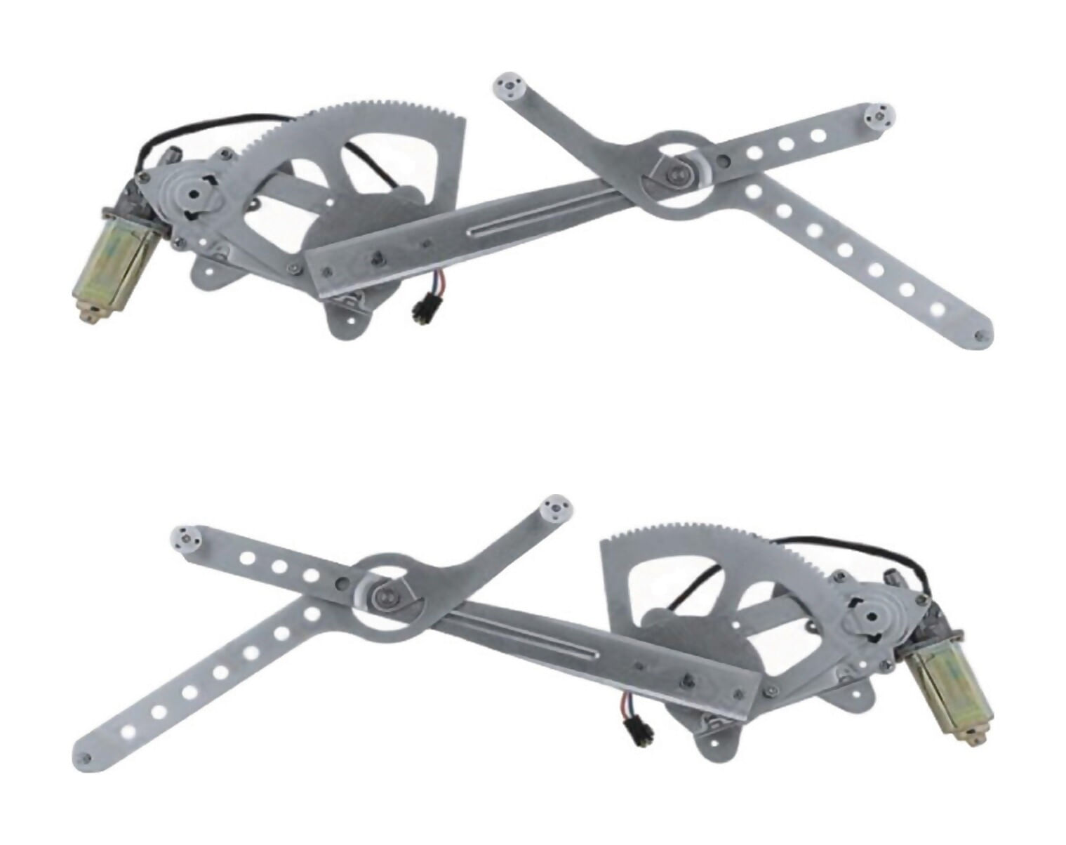 Par De Elevadores De Cristal Delanteros Con Motor