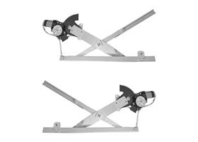 Par De Elevadores De Cristal Delanteros Con Motor