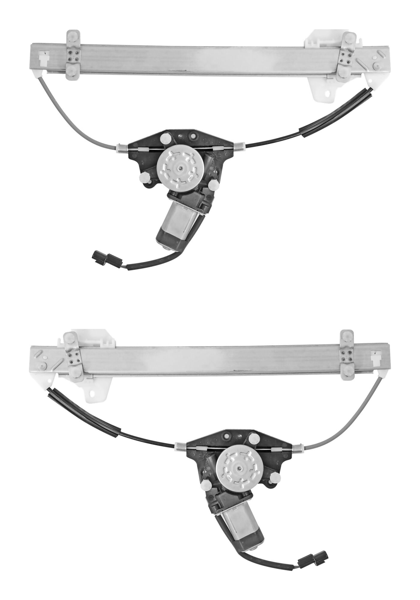 Par De Elevadores De Cristal Delanteros Con Motor