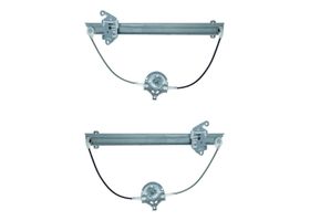 Par De Elevadores De Cristal Delanteros
