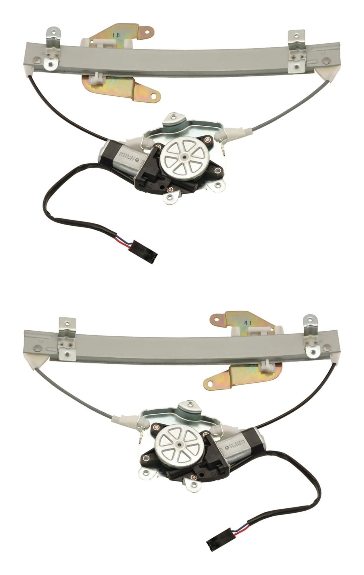 Par De Elevadores De Cristal Delanteros Con Motor