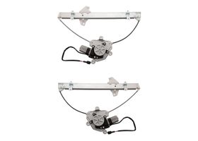 Par De Elevadores De Cristal Delanteros Con Motor