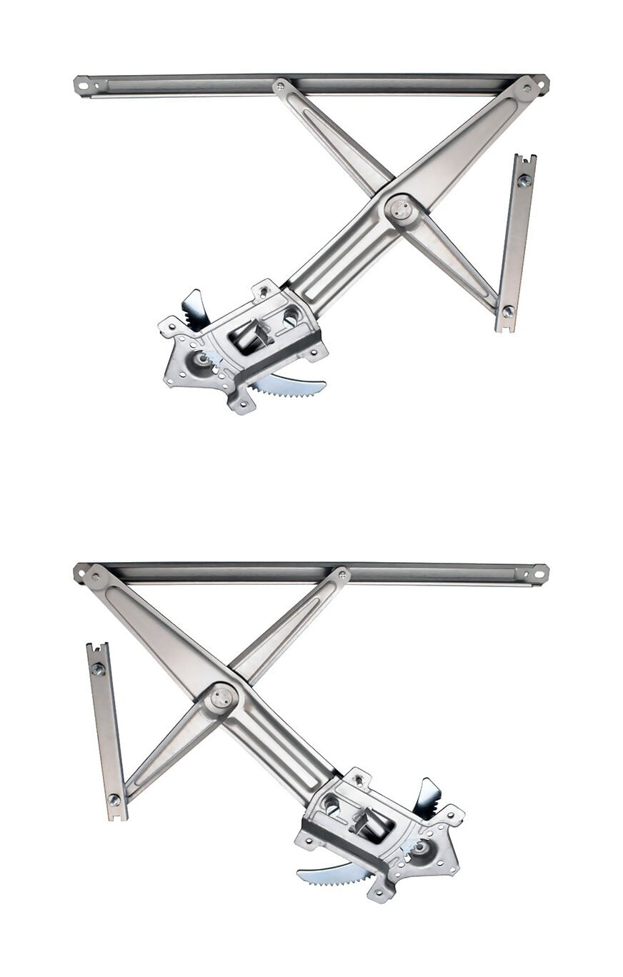 Par De Elevadores De Cristal Delanteros Sin Motor