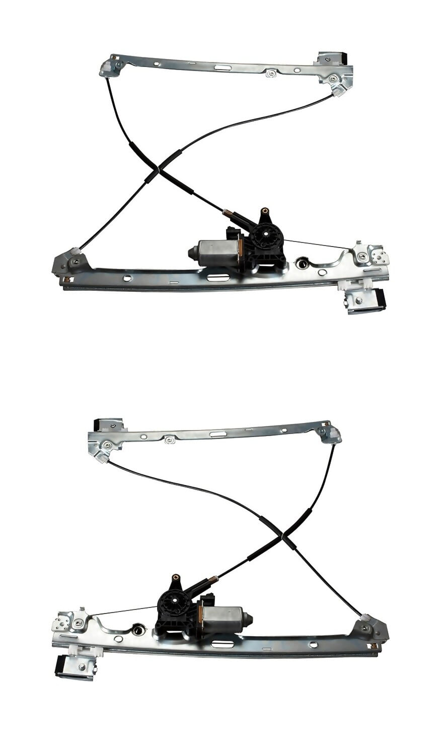 Par De Elevadores De Cristal Delanteros Con Motor