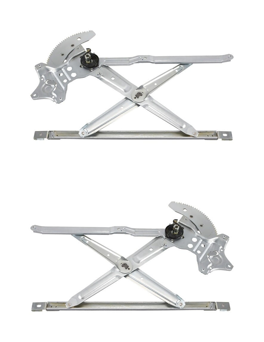 Par De Elevadores De Cristal Delanteros Sin Motor