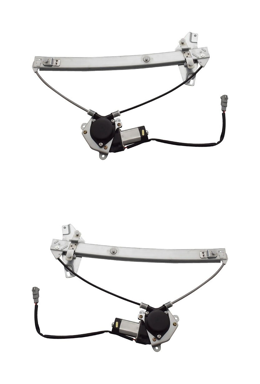 Par De Elevadores De Cristal Delanteros Con Motor