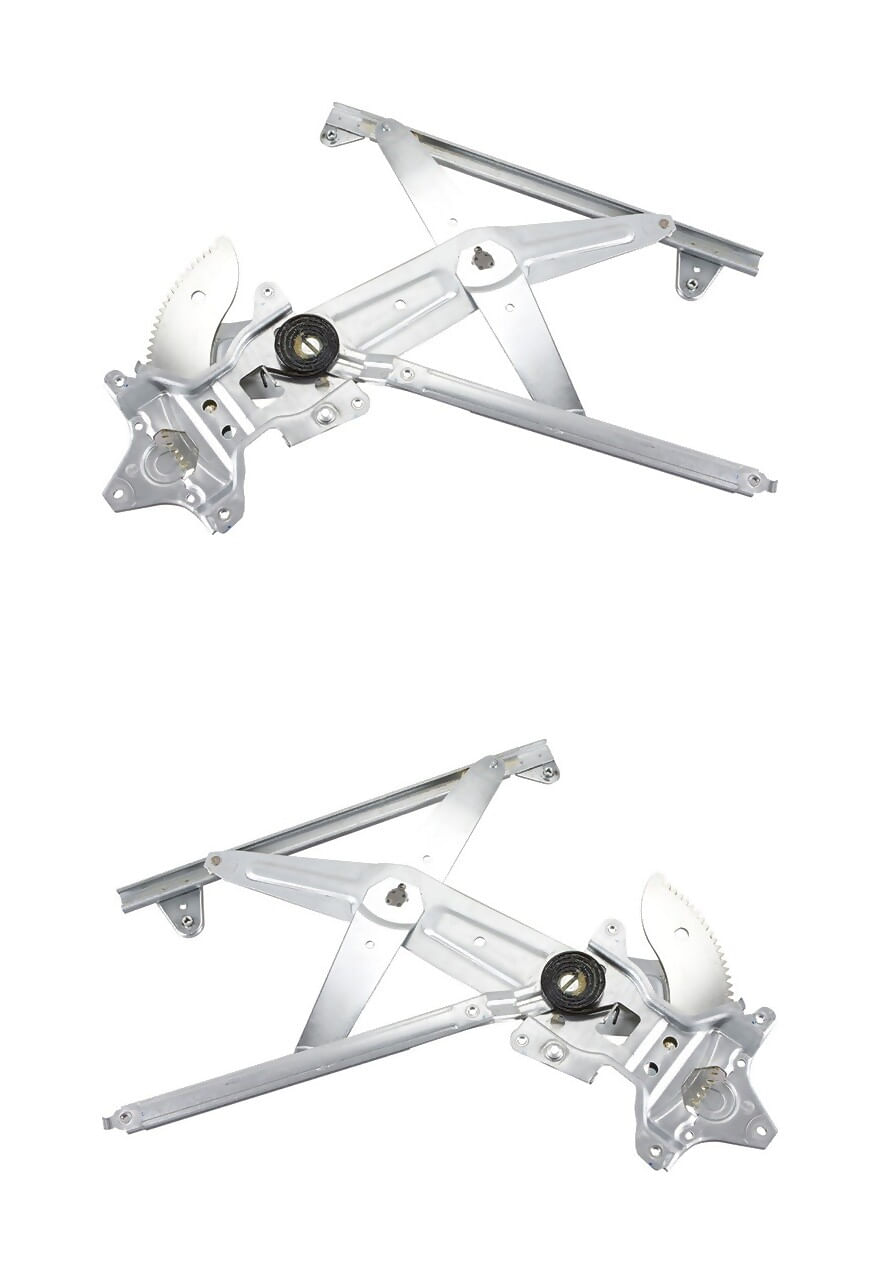 Par De Elevadores De Cristal Delanteros Sin Motor