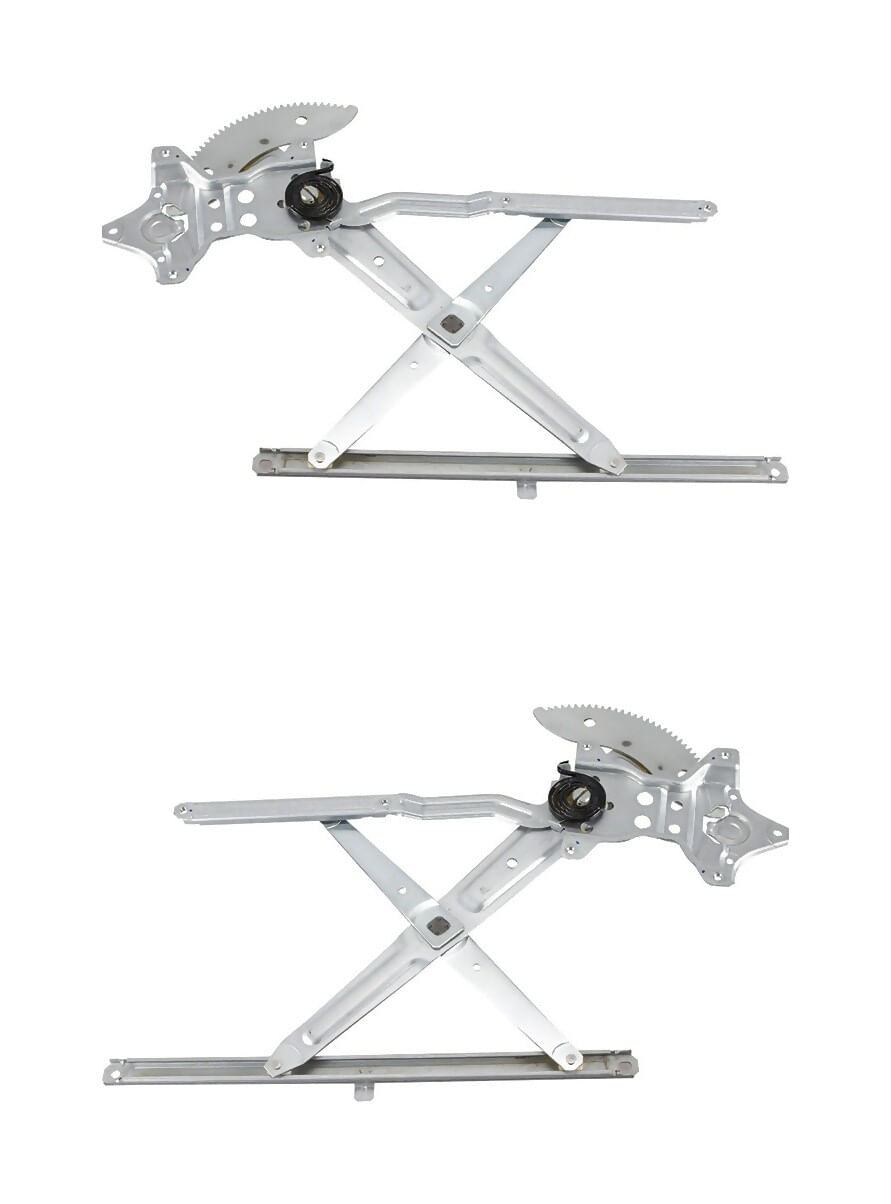 Par De Elevadores De Cristal Delanteros Sin Motor