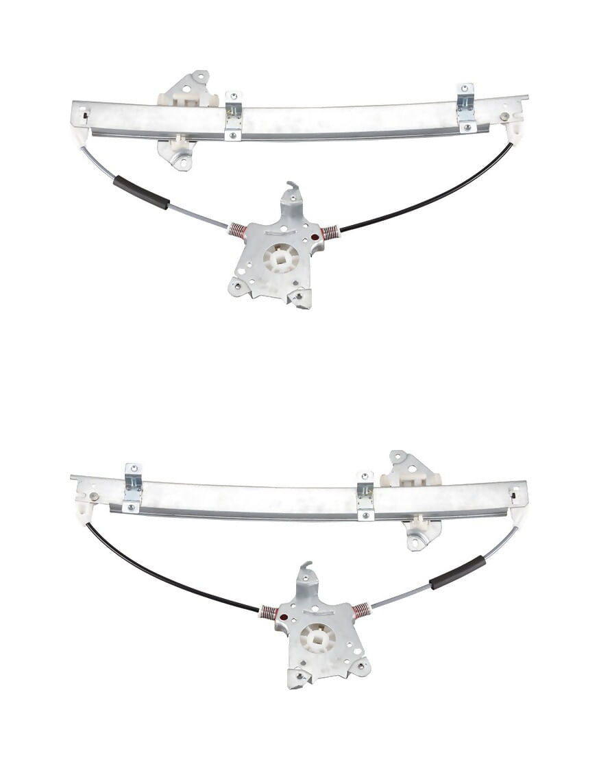 Par De Elevadores De Cristal Delanteros Sin Motor