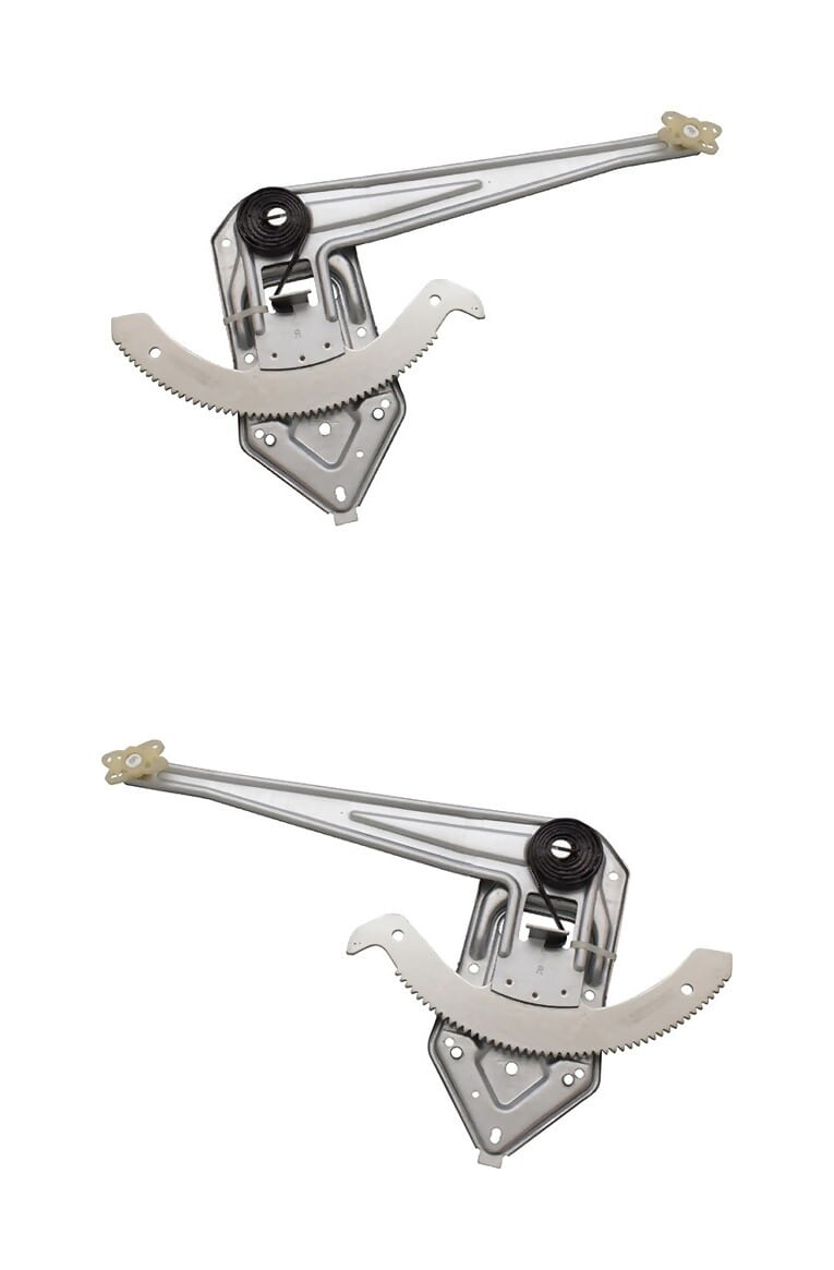 Par De Elevadores De Cristal Delanteros Sin Motor