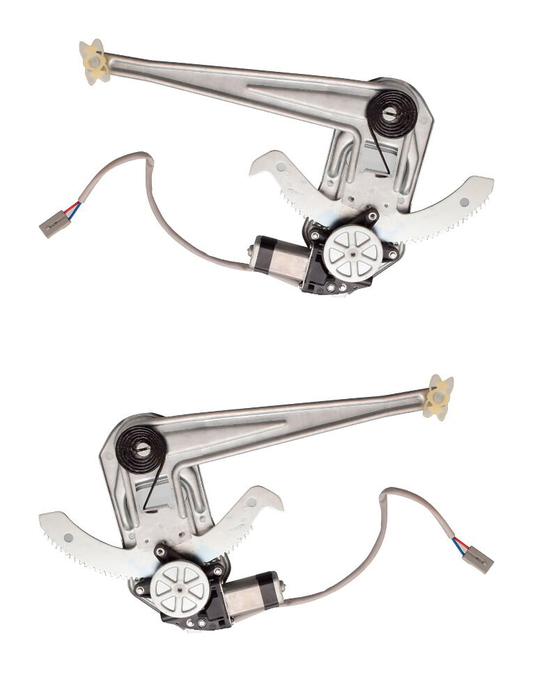 Par De Elevadores De Cristal Delanteros Con Motor