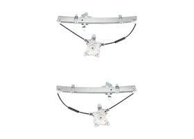 Par De Elevadores De Cristal Delanteros Sin Motor