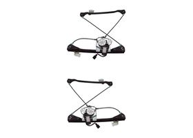 Par De Elevadores De Cristal Delanteros Con Motor