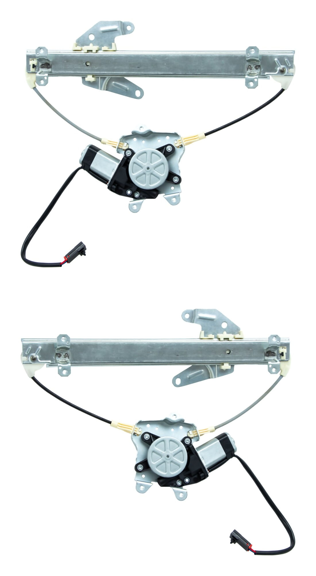 Par De Elevadores De Cristal Traseros Con Motor