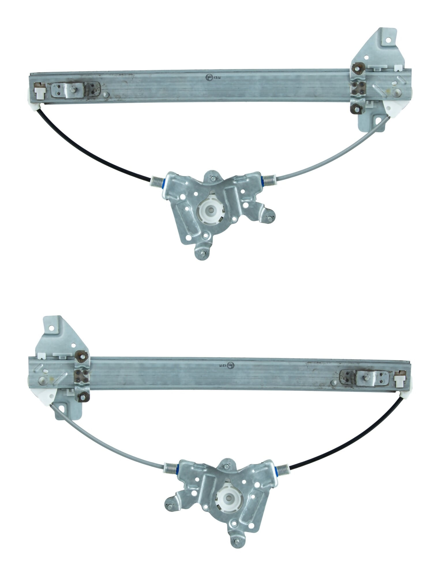 Par De Elevadores De Cristal Traseros Sin Motor