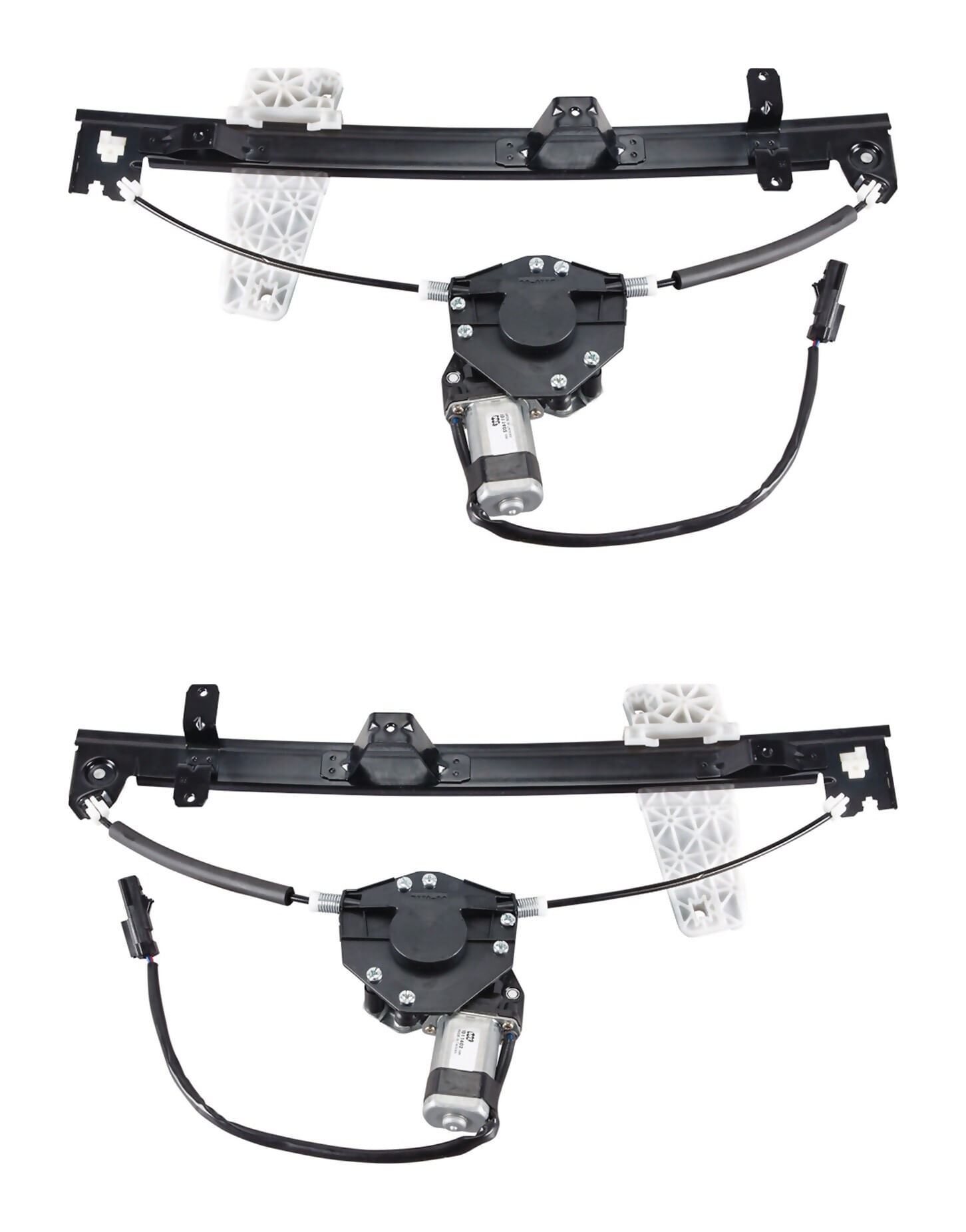 Par De Elevadores De Cristal Delanteros Con Motor