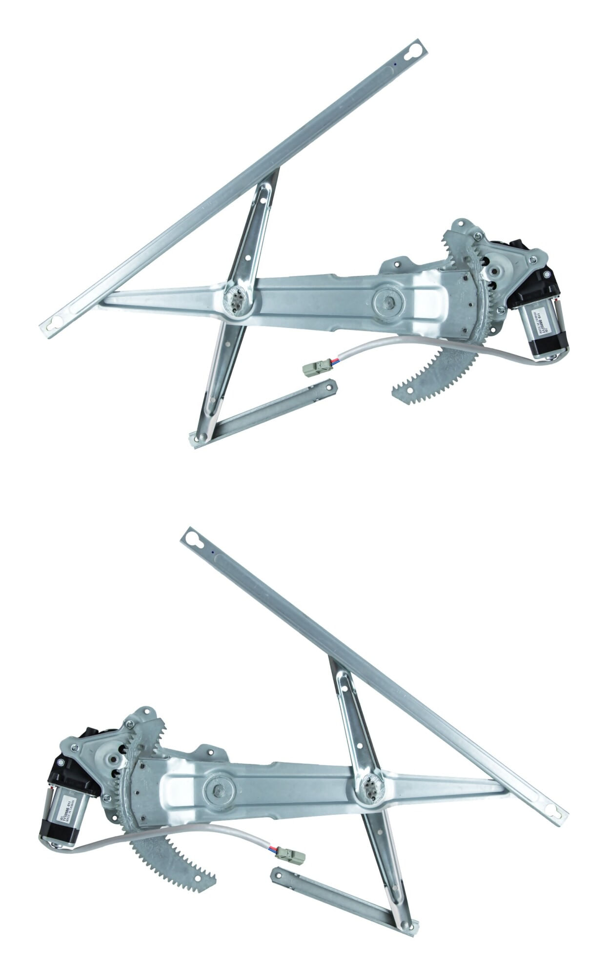 Par De Elevadores De Cristal Delanteros Con Motor