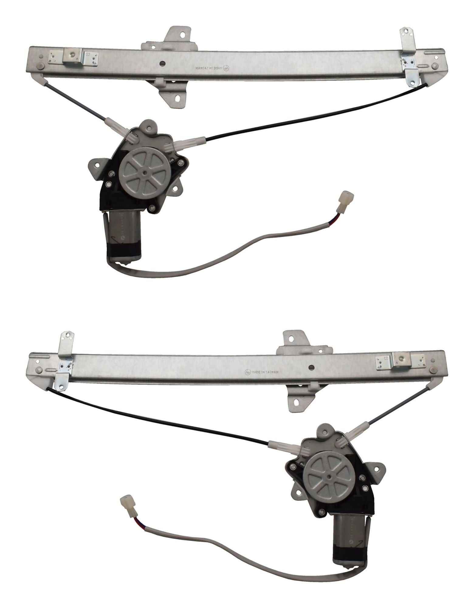 Par De Elevadores De Cristal Traseros Con Motor
