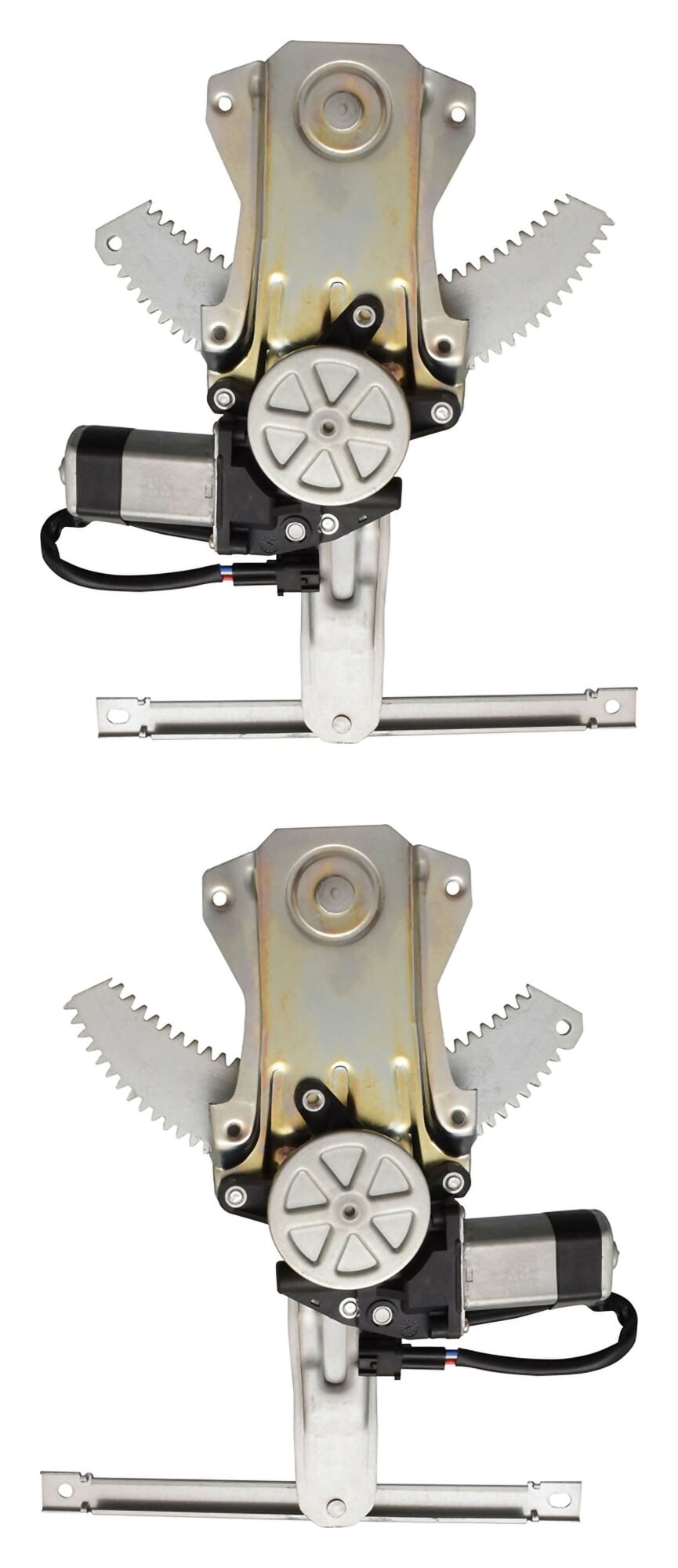 Par De Elevadores De Cristal Traseros Con Motor
