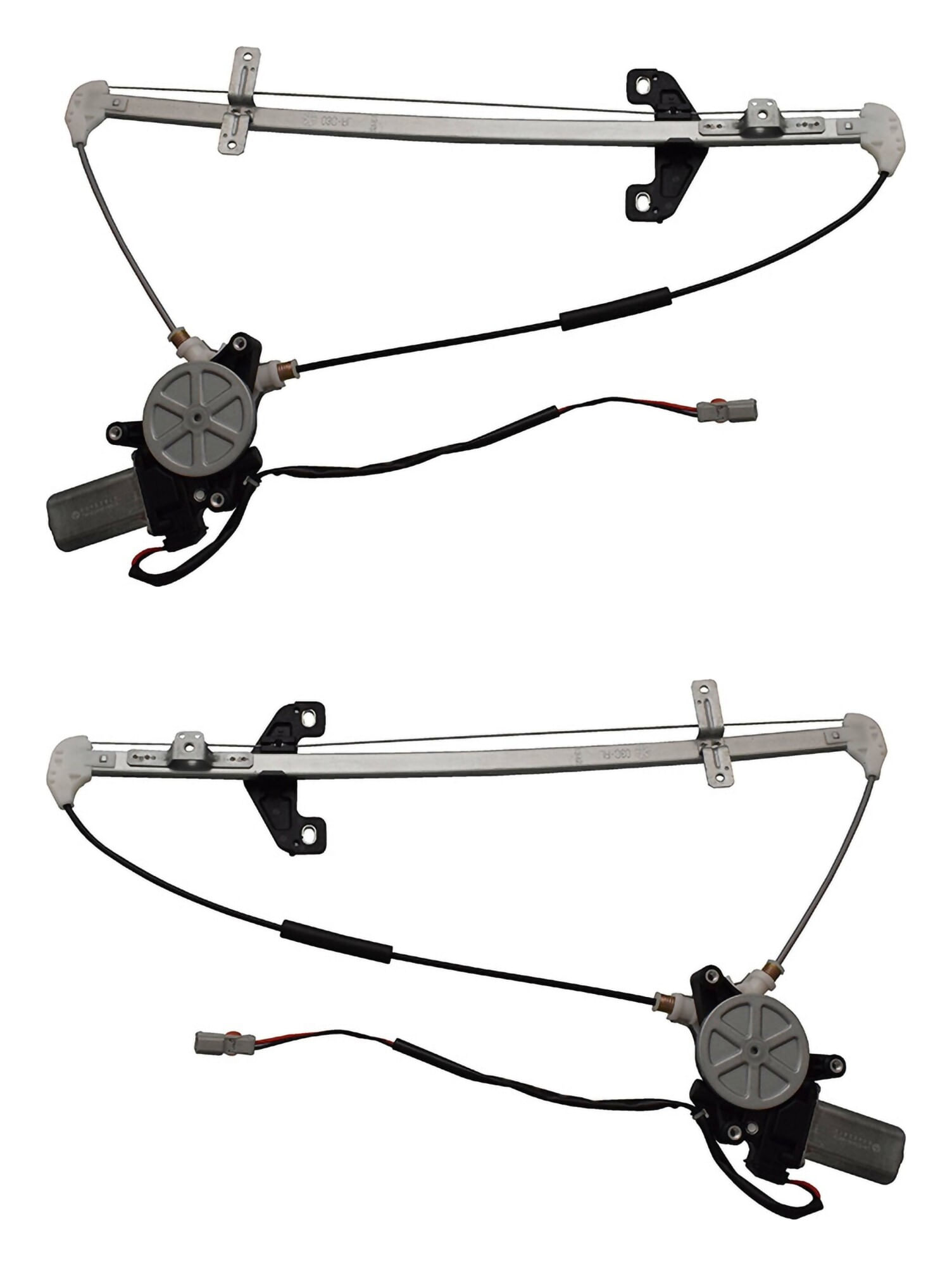 Par De Elevadores De Cristal Traseros Con Motor