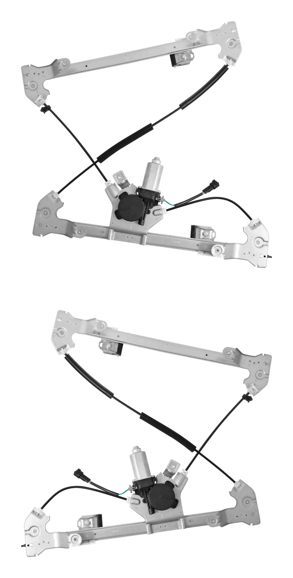 Par De Elevadores De Cristal Traseros Con Motor