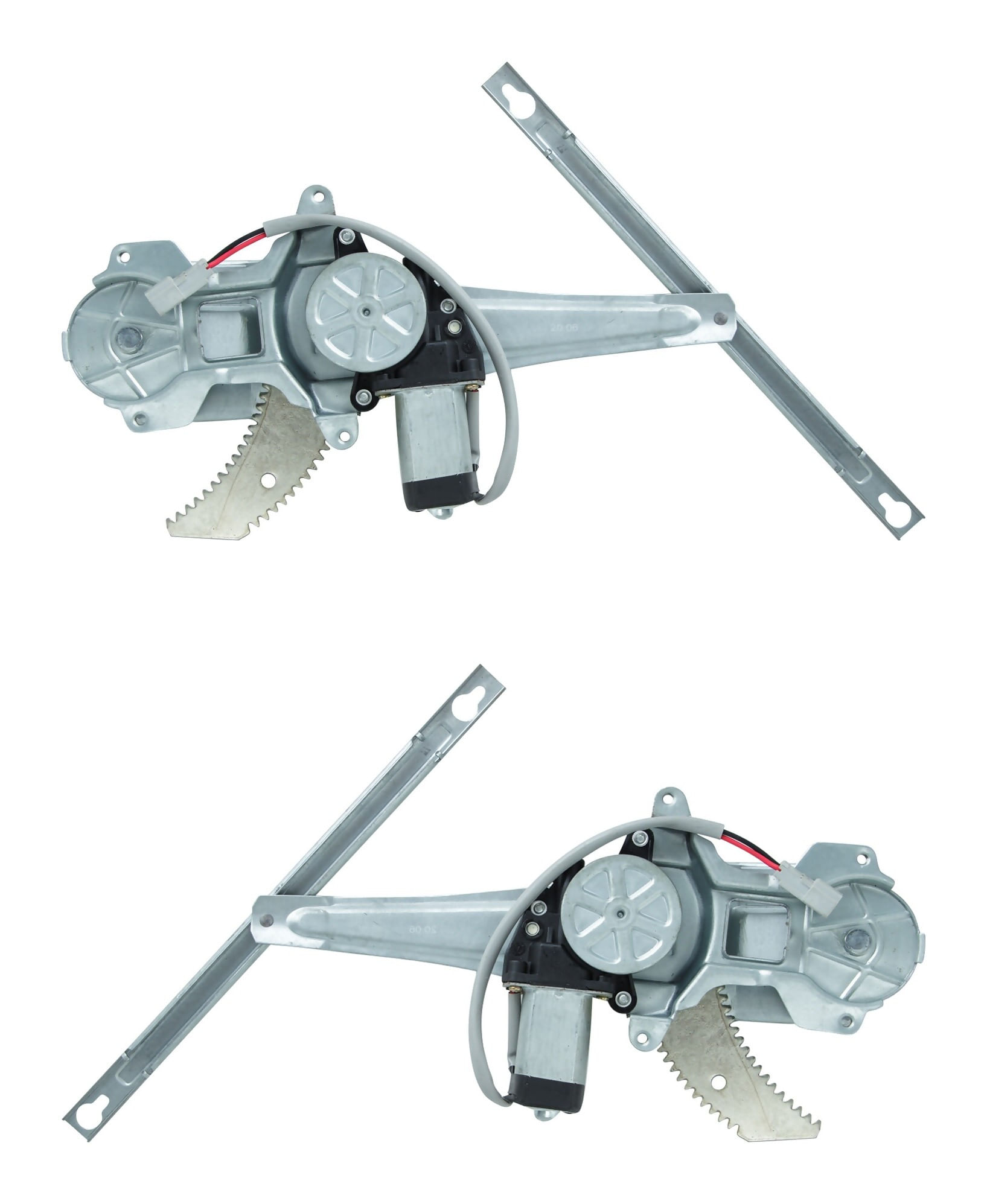 Par De Elevadores De Cristal Traseros Con Motor