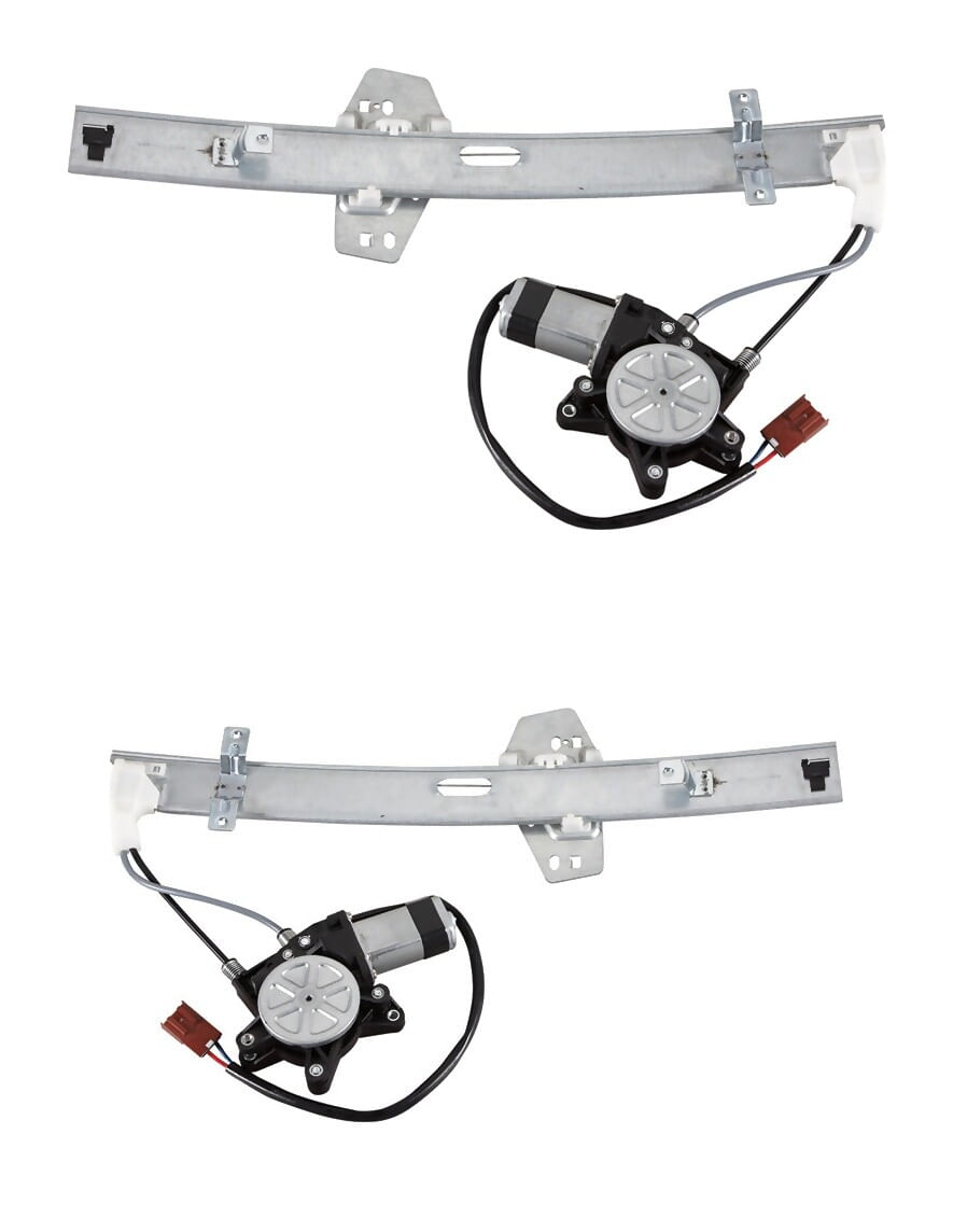 Par De Elevadores De Cristal Traseros Con Motor