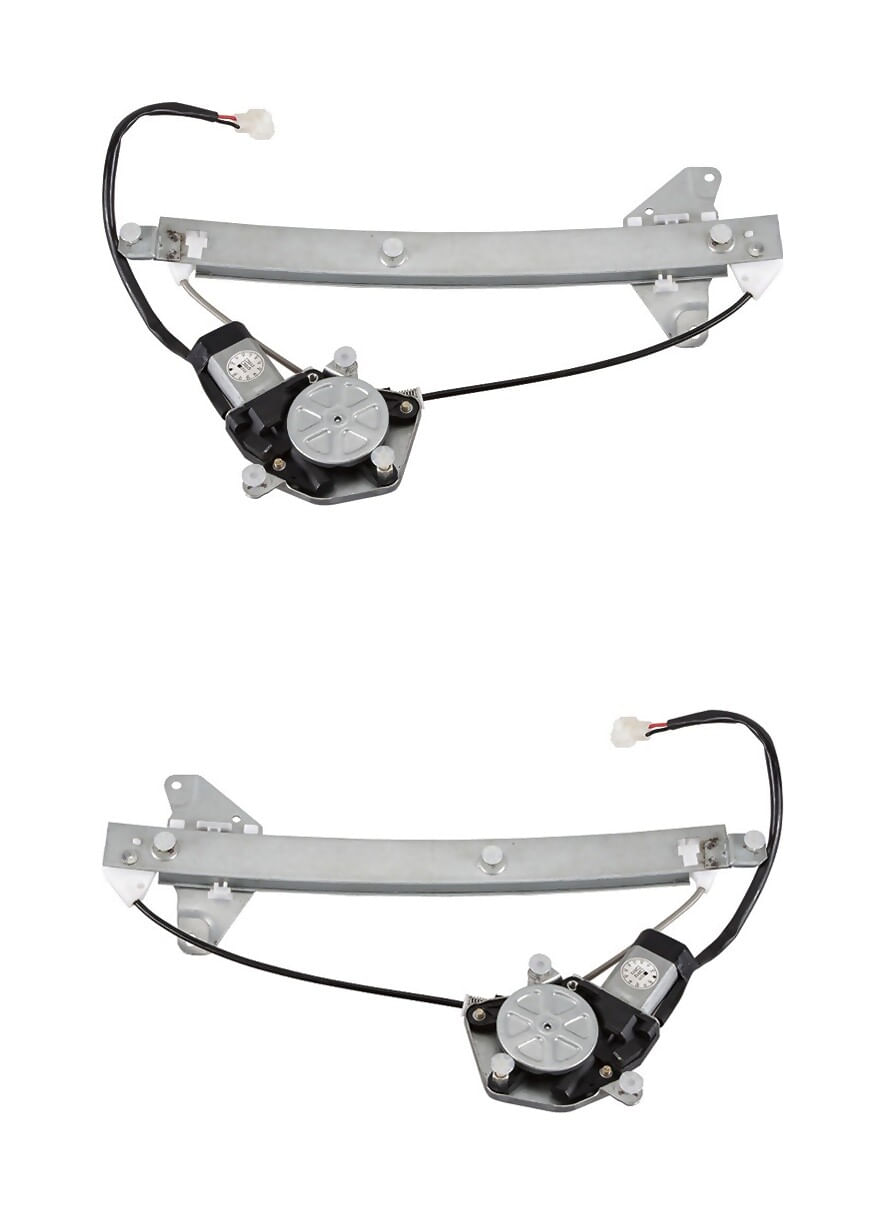 Par De Elevadores De Cristal Traseros Con Motor
