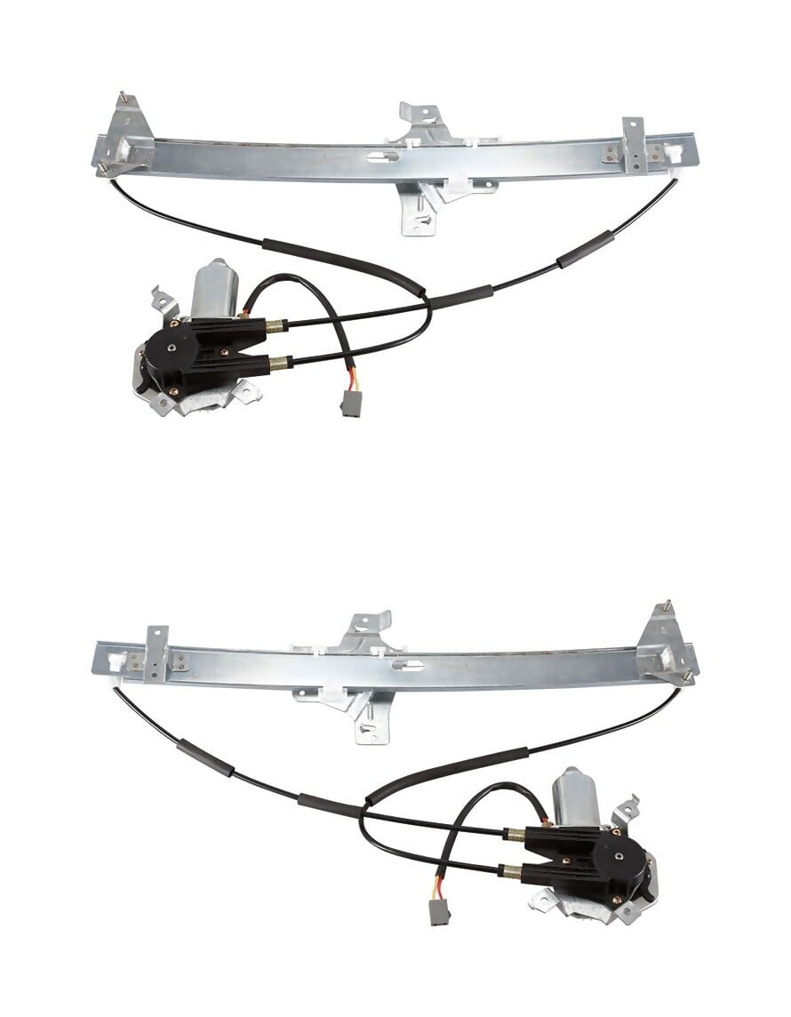 Par De Elevadores De Cristal Delanteros Con Motor