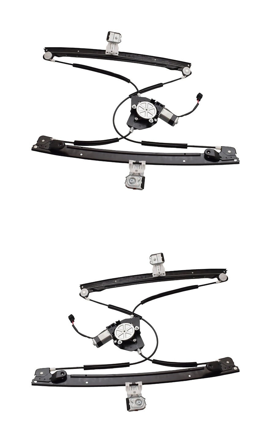 Par De Elevadores De Cristal Delanteros Con Motor