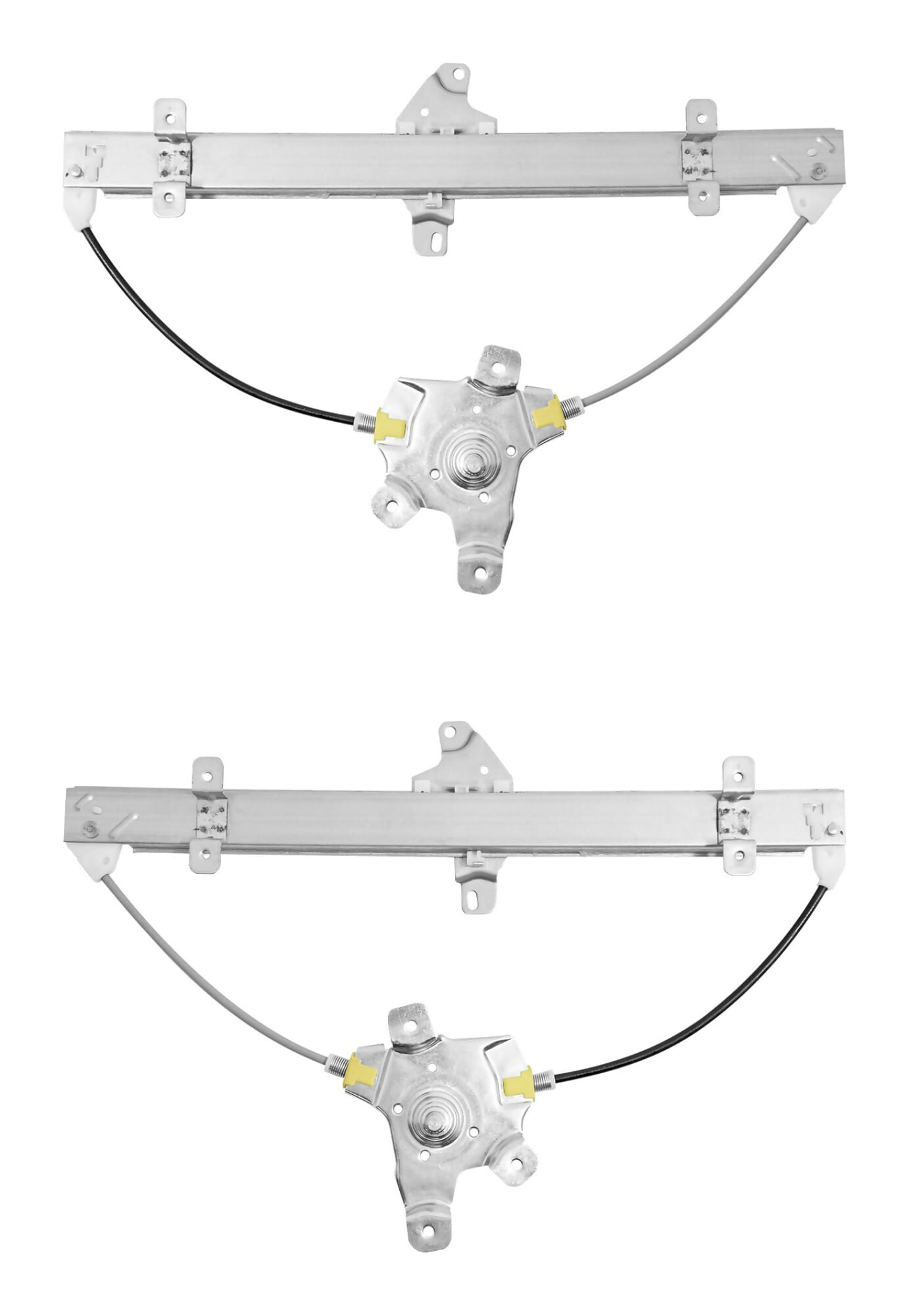 Par De Elevadores De Cristal Manuales Delanteros