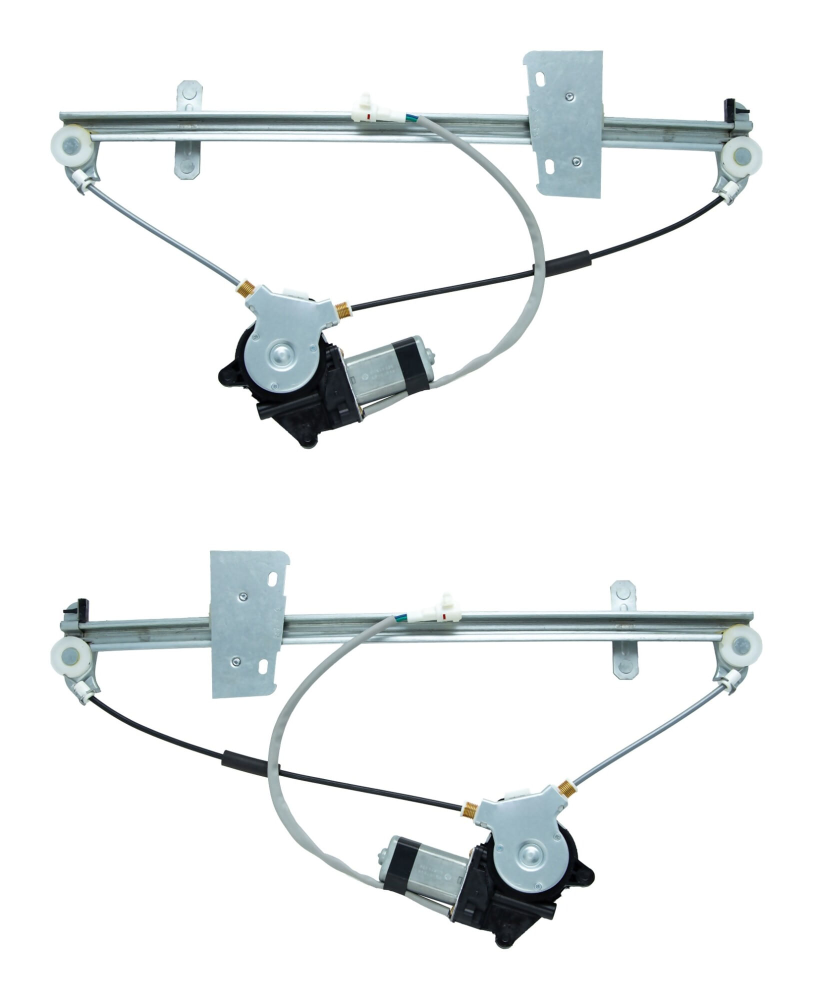 Par De Elevadores De Cristal Traseros Con Motor
