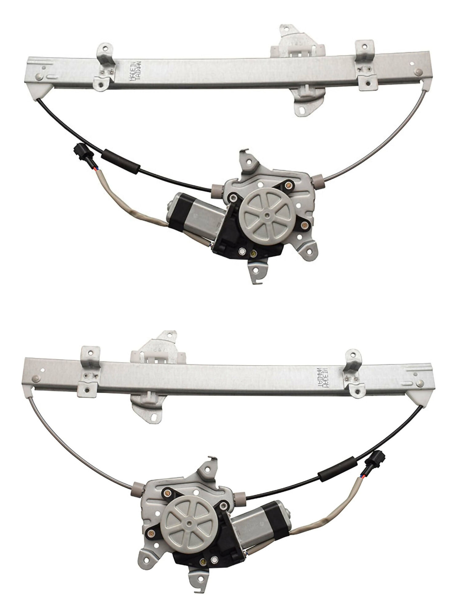Par De Elevadores De Cristal Delanteros Con Motor