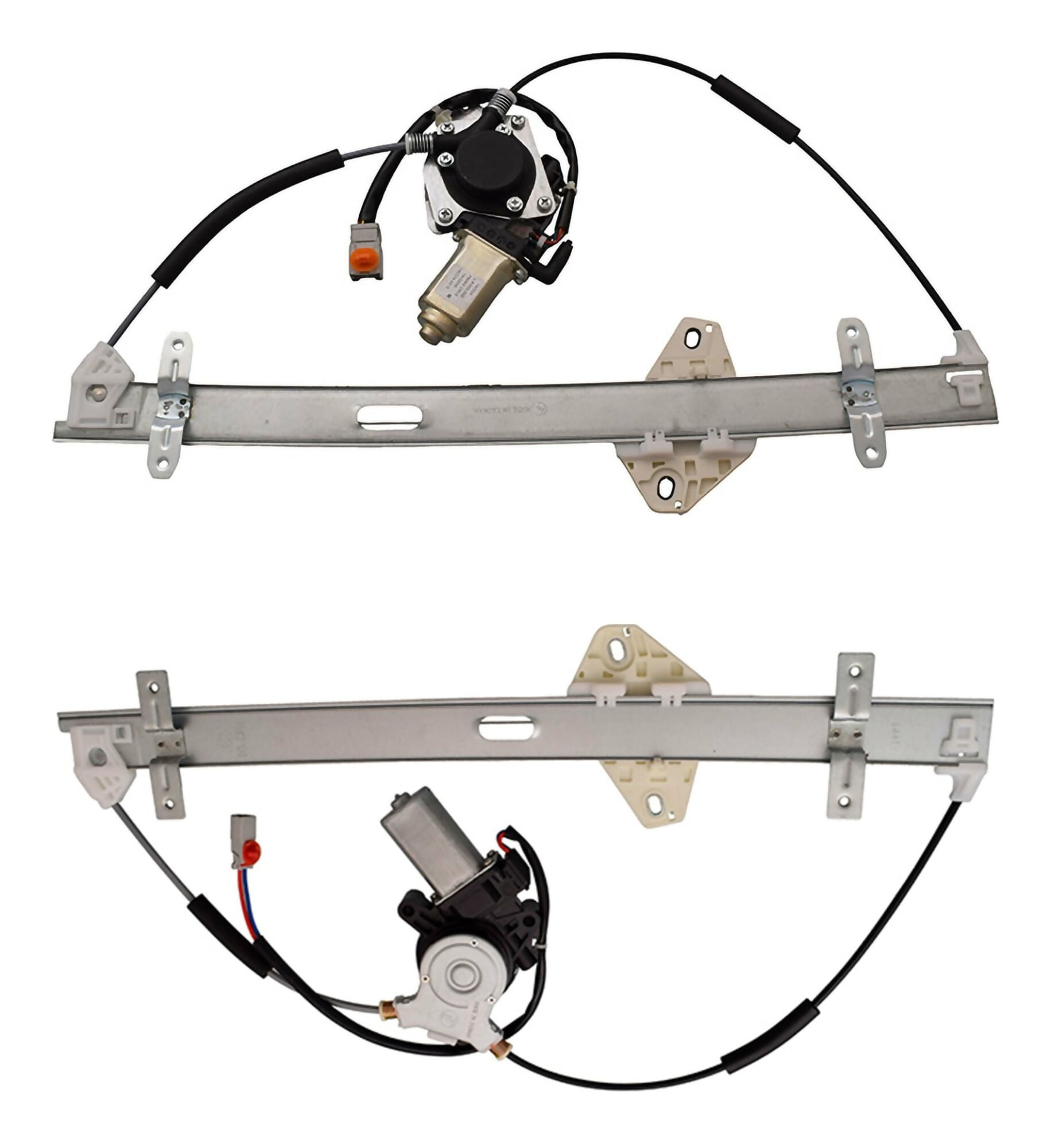 Par De Elevadores De Cristal Delanteros Con Motor