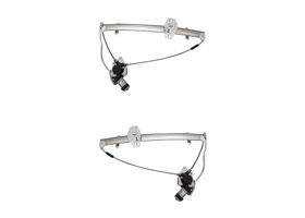 Par De Elevadores De Cristal Delanteros Con Motor
