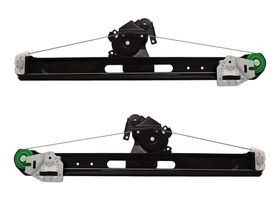 Par De Elevadores De Cristal Eléctricos Traseros Sin Motor