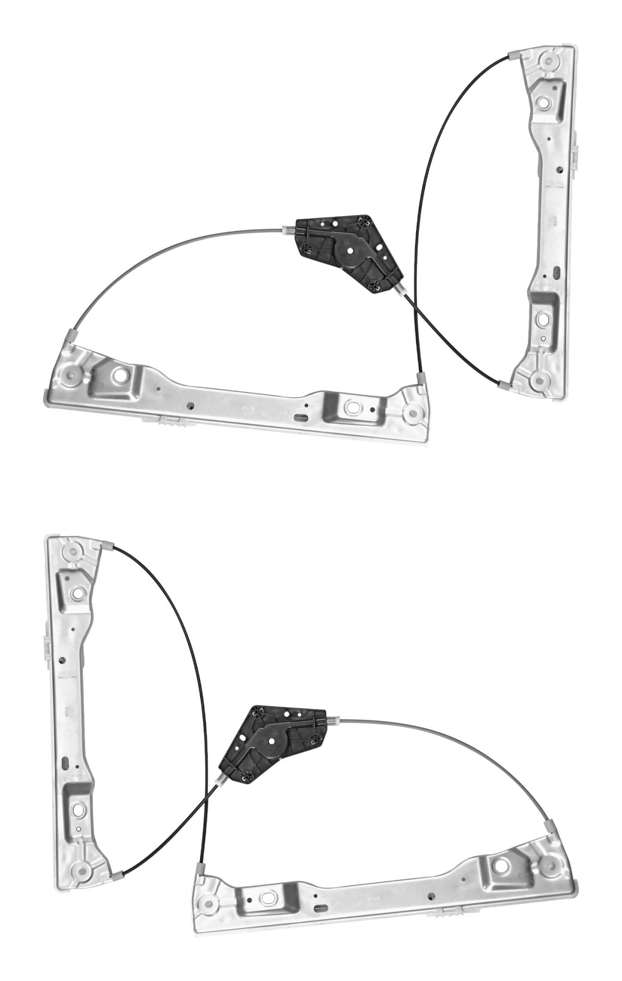 Par De Elevadores De Cristal Eléctricos Delanteros Sin Motor