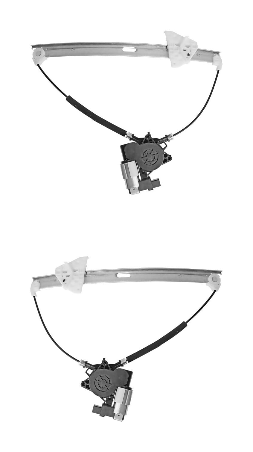 Par De Elevadores De Cristal Delanteros Con Motor