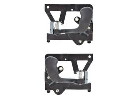 Par De Manijas De Puertas Interiores Delanteras Negro