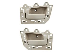 Par De Manijas De Puertas Interiores Delanteras Café