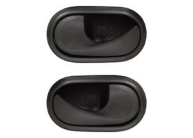 Par De Manijas De Puertas Interiores Delanteras O Traseras Negro