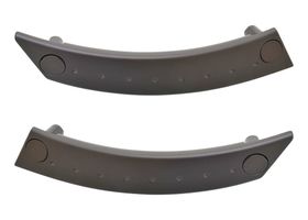 Par De Manijas De Puertas Interiores Delanteras Negro
