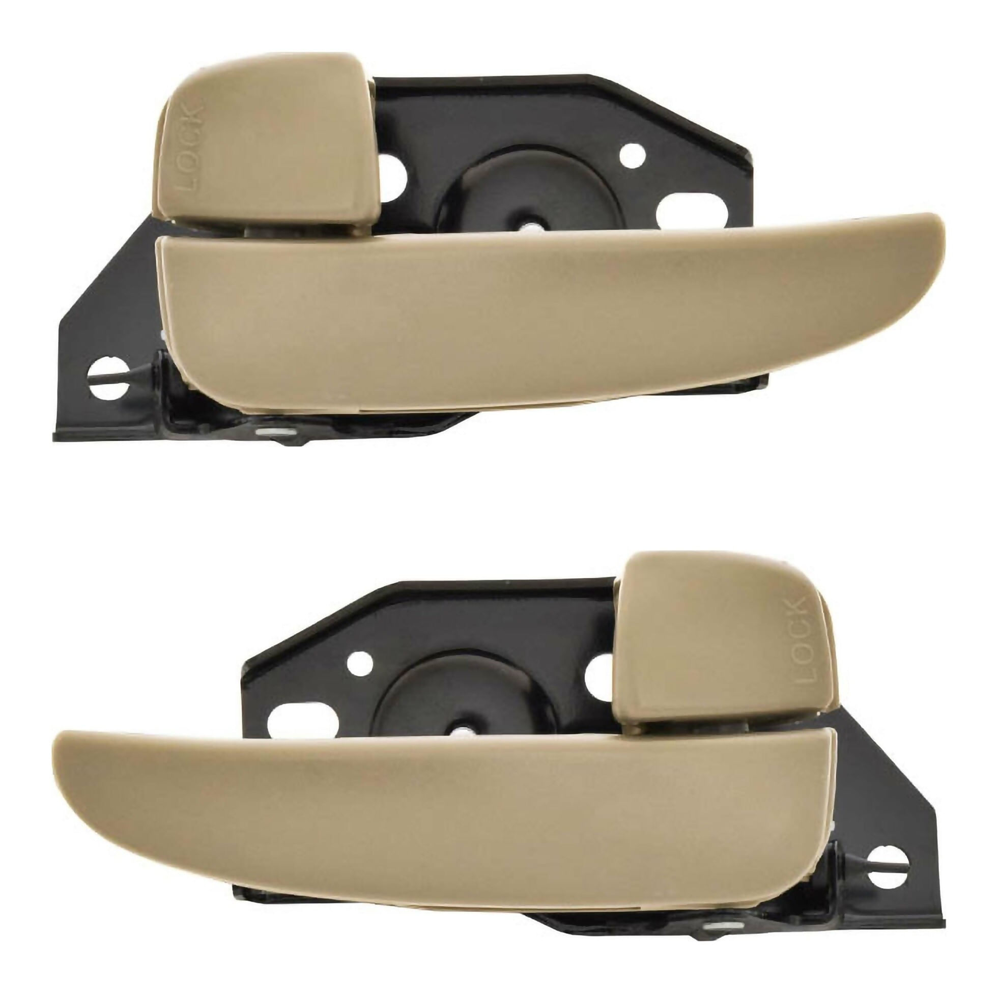 Par De Manijas De Puertas Interiores Delanteras O Traseras Beige
