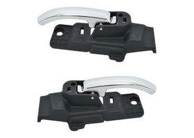 Par De Manijas De Puertas Interiores Delanteras O Traseras Cromado