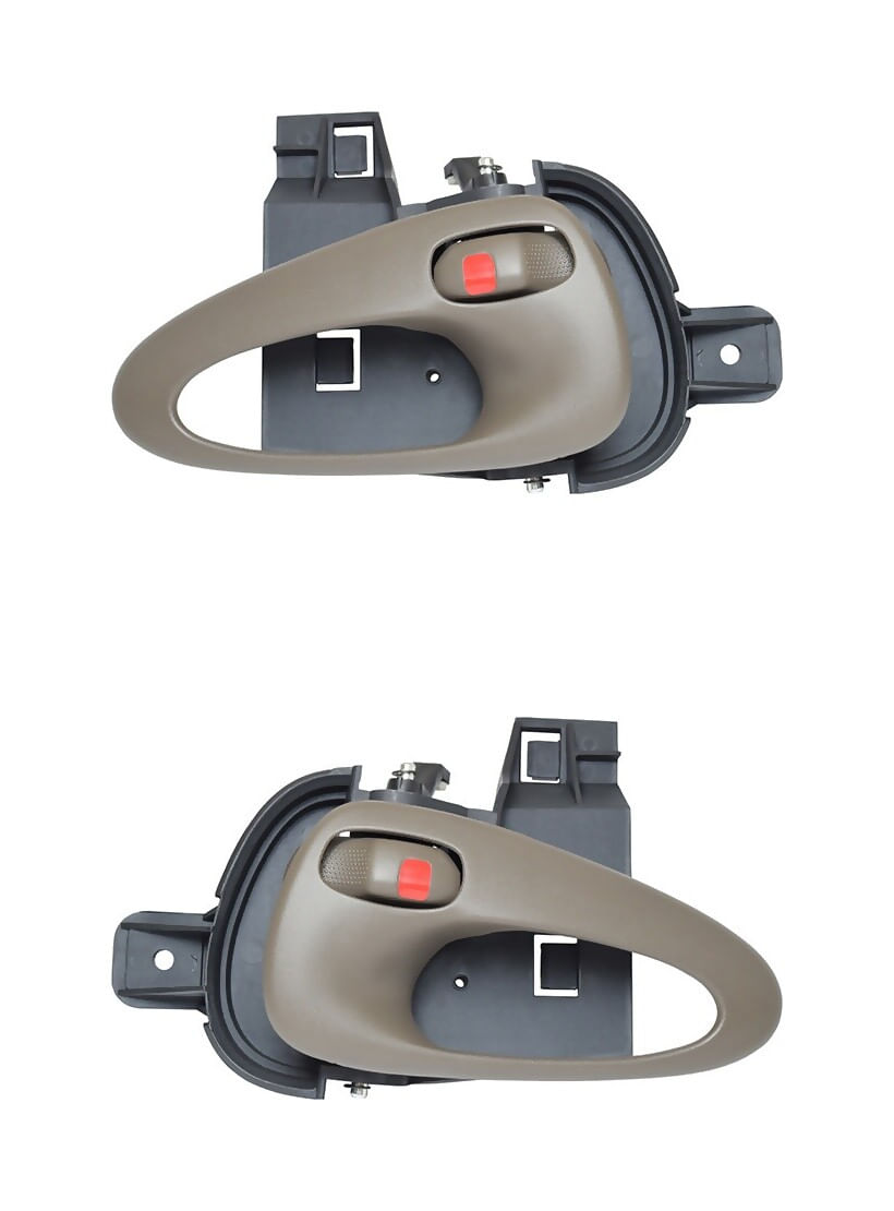 Par De Manijas De Puertas Interiores Delanteras Gris