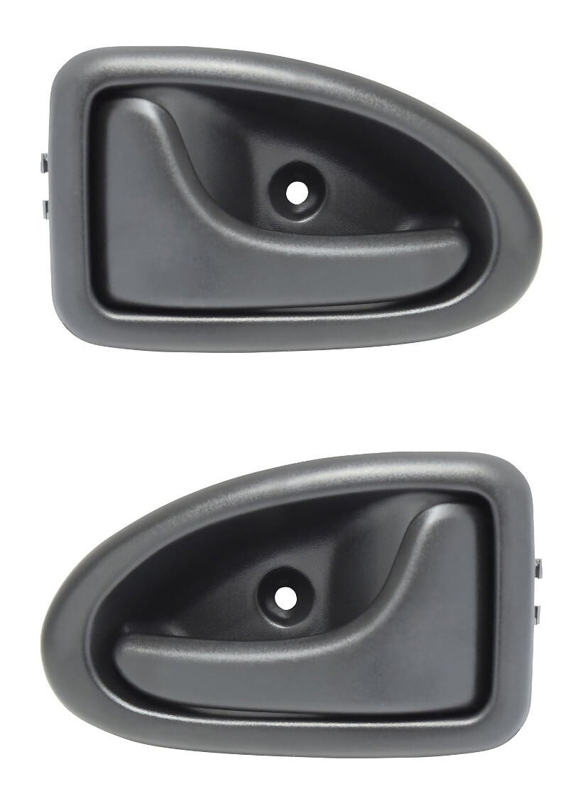 Par De Manijas De Puertas Interiores Delanteras Negro