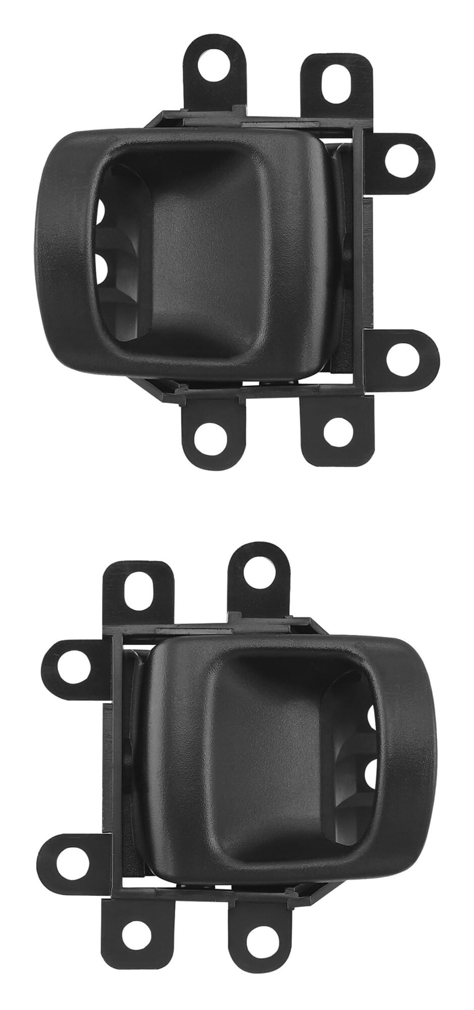 Par De Manijas De Puertas Interiores Delanteras Negro