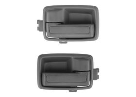 Par De Manijas De Puertas Interiores Delanteras O Traseras Gris Claro Con Bisel