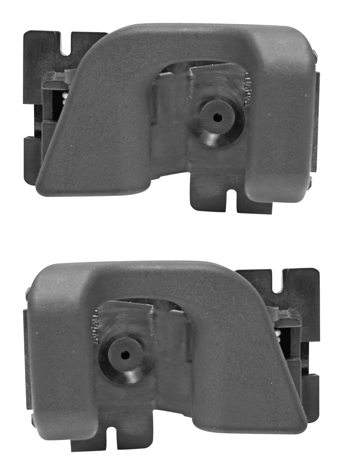 Par De Manijas De Puertas Interiores Delanteras Negro
